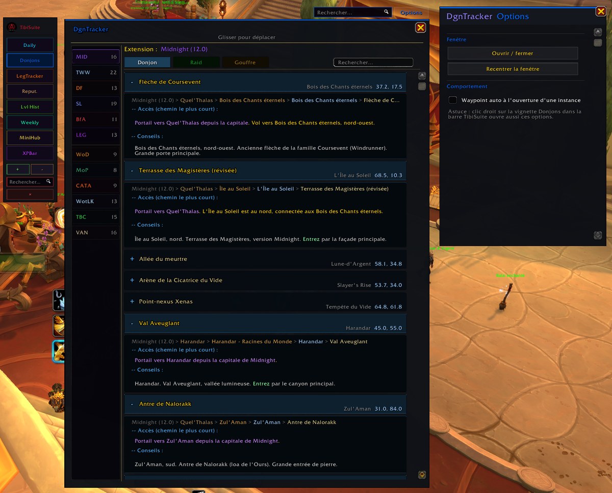 Screenshot DgnTracker