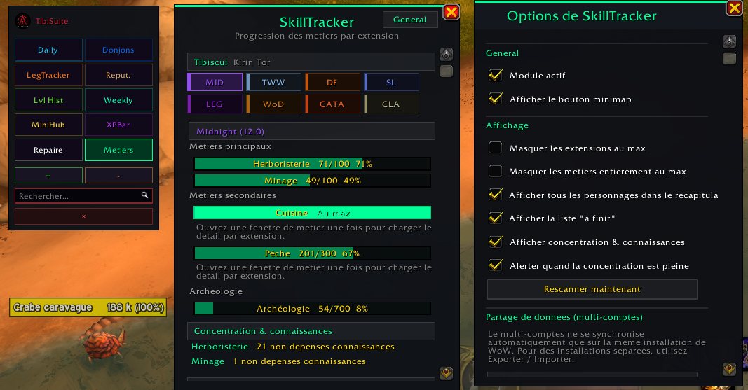 Screenshot SkillTracker